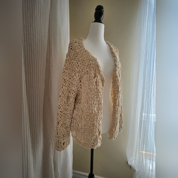 RIBBON KNIT CARDIGAN - Picture 8 of 12